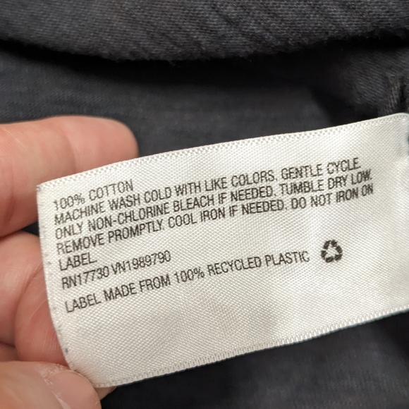 Universal Thread Charcoal Gray Sleeveless Dress Ruffle Trim - Picture 8 of 9